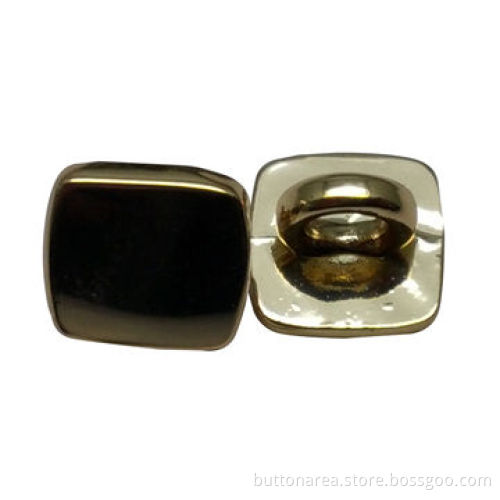 Metal Shank Button, Gold Color